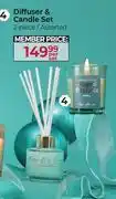 Dis-Chem Diffuser & Candle Set Assorted (2 Pieces)-Per Set offer