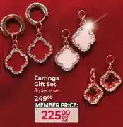 Dis-Chem Earrings Gift Set 3 Piece Set-Per Set offer