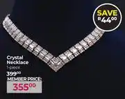 Dis-Chem Crystal Necklace 1 Piece offer