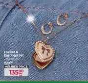 Dis-Chem Lockset & Earrings Set 2 Piece Set-Per Set offer