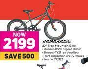 Game Mongoose 20" Trax Mountain Bike offer