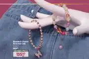 Dis-Chem Beaded Charm Bracelet Set 2 Pack-Per Set offer