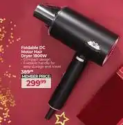 Dis-Chem Reflections Foldable DC Motor Hair Dryer 1800W offer