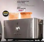 Dis-Chem Russell Hobbs 2 Slice Stainless Steel Toaster 950W offer