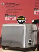 Dis-Chem Stellar 2 Slice Toaster Stainless Steel 925W offer