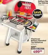 Dis-Chem Playhouse Battery Operated Toy Baebeque 68 Piece offer