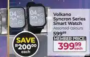Dis-Chem Volkano Syncron Series Smart Watch-Each offer