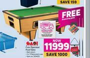 Game Easi Eight Coin Operated Pool Table offer