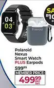 Dis-Chem Polaroid Nexus Smart Watch Plus Earpods-Per Set offer