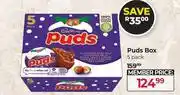 Dis-Chem Cadbury Puds Box-5 Pack offer