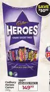 Dis-Chem Cadbury Heroes Carton-290gm offer