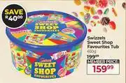 Dis-Chem Swizzels Sweet Shop Favourites Tub-650gm offer