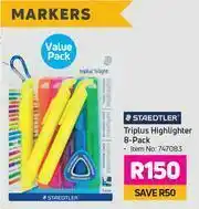 Game Staedtler Triplus Highlighter-8's pack offer