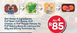 Pick n Pay All 4 R85 offer