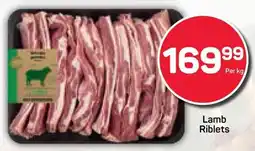 Pick n Pay Lamb Riblets offer