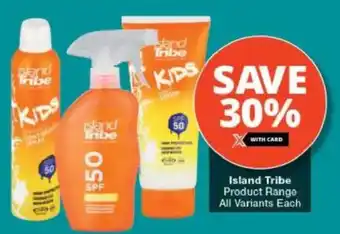 Checkers Island Tribe Product Range All Variants offer