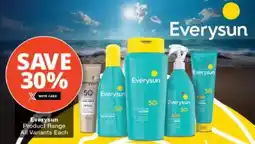 Checkers Everysun Product Range All Variants offer