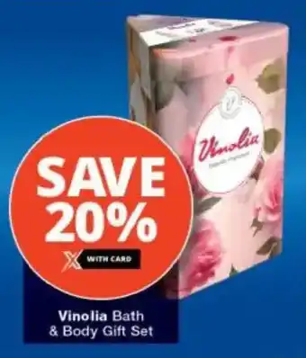 Checkers Vinolia Bath & Body Gift Set offer