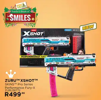 Toy Kingdom Zuru XShot Skins Pro Series Performance Fury-X offer