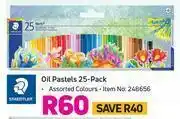 Game Staedtler Oil Pastels-25's Pack offer