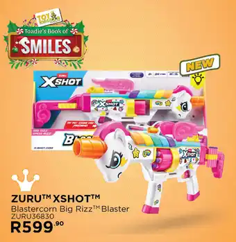 Toy Kingdom Zuru XShot Blastercorn Big Rizz Blaster offer