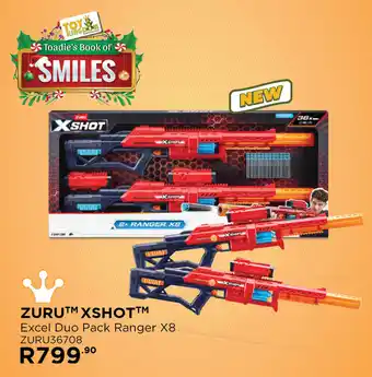 Toy Kingdom Zurut XShot Excel Duo Pack Ranger X8 offer