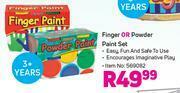 Game Finger or Powder Paint Set offer