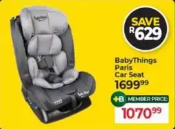 Baby City BabyThings Paris Car Seat offer