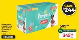 Baby City Pampers Ultra Skin Comfort Pants offer