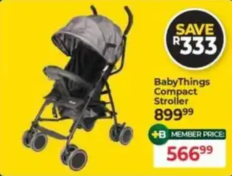 Baby City BabyThings Compact Stroller offer