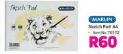 Game Marlin Sketch Pad A4 offer