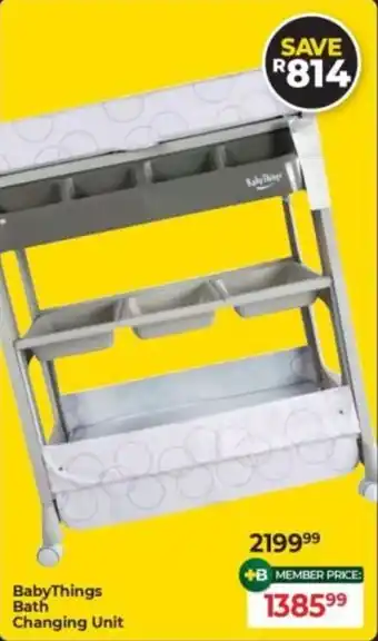 Baby City BabyThings Bath Changing Unit offer