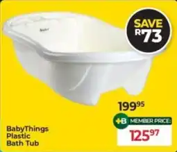 Baby City BabyThings Plastic Bath Tub offer