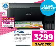 Game Epson Eco Tank 3 In 1 Multi Function Colour Printer L3150 offer