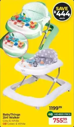 Baby City BabyThings 2in1 Walker offer
