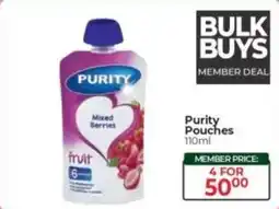 Baby City Purity Pouches offer