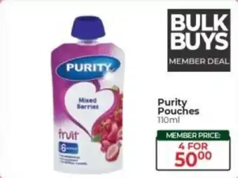 Baby City Purity Pouches offer