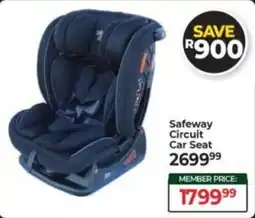 Baby City Safeway Circuit Car Seat offer