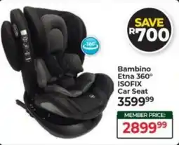 Baby City Bambino Etna 360° ISOFIX Car Seat offer