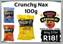 Foodeez Crunchy Nax offer