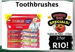 Foodeez Toothbrushes offer