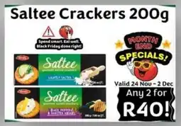 Foodeez Saltee Crackers offer