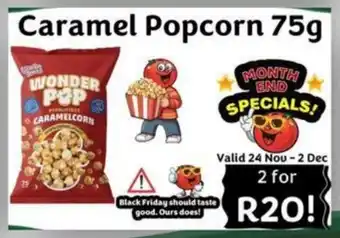 Foodeez Caramel Popcorn offer
