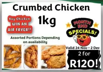 Foodeez Crumbed Chicken offer