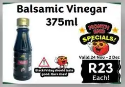 Foodeez Balsamic Vinegar offer