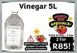 Foodeez Vinegar offer