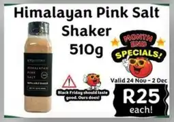 Foodeez Himalayan Pink Salt Shaker offer