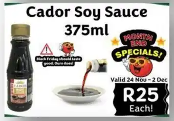 Foodeez Cador Soy Sauce offer