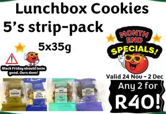 Foodeez Lunchbox Cookies offer