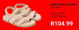 MRP Ankle Strap Sandals offer